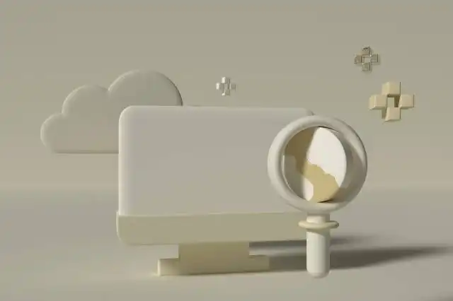 a computer screen with a picture of a person on it