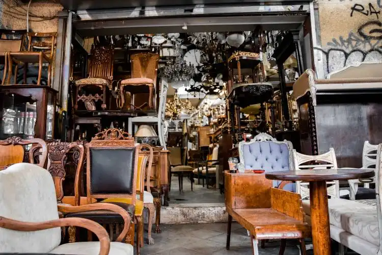 brown wooden chairs and tables