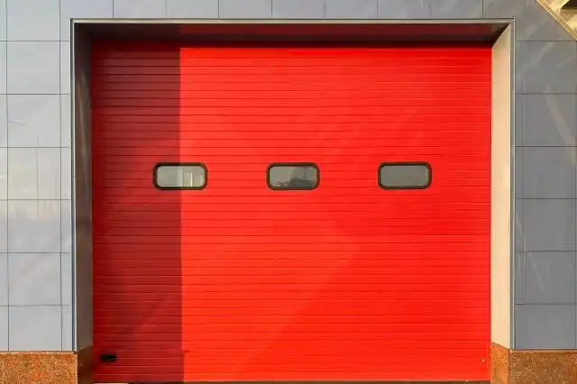 red and white brick wall