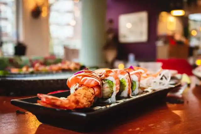 shrimp dish on plate