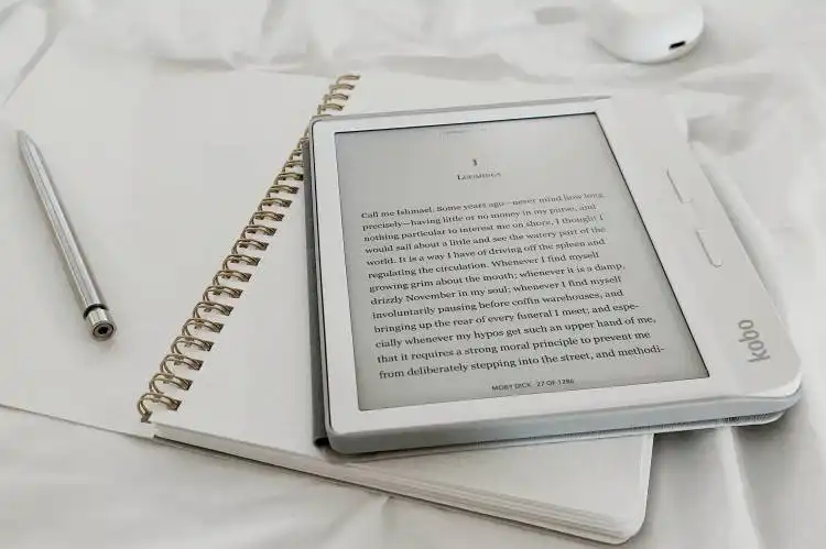 white book page on white textile